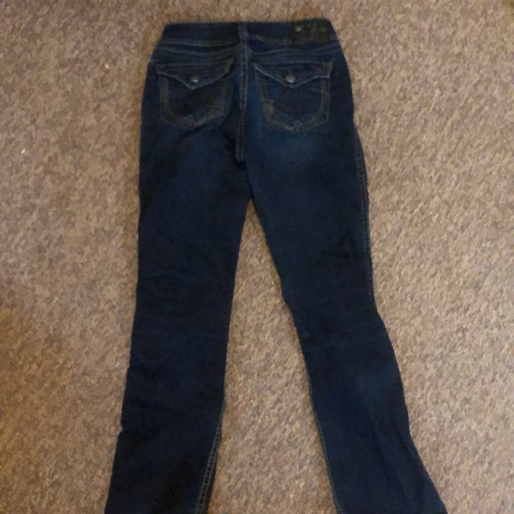 Silver jeans